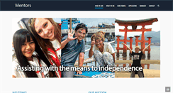 Desktop Screenshot of mentorsfound.com