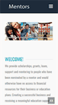 Mobile Screenshot of mentorsfound.com